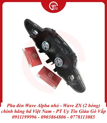 Chóa Đèn 2 Bóng Wave Alpha