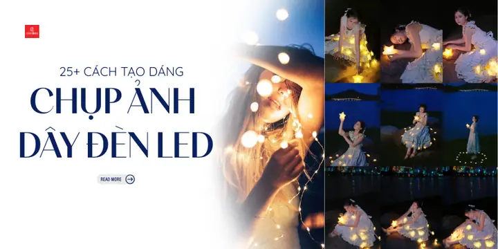 Chụp Ảnh Với Đèn Dây
