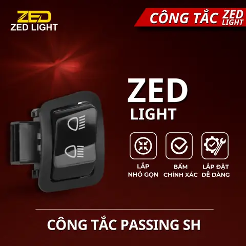 Công Tắc Đá Đèn Xe Máy