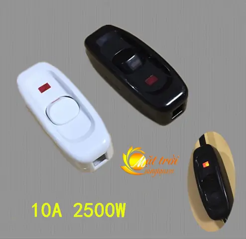 Công Tắc Quả Nhót Có Đèn Báo Trạng Thái