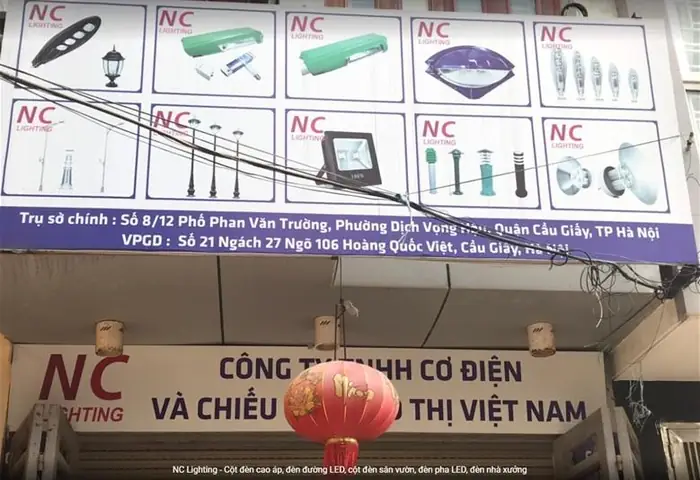 Công Ty Đèn Chiếu Sáng