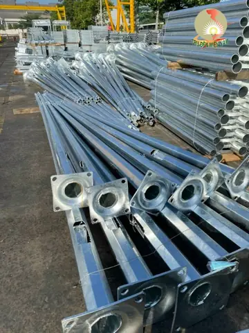 Cột Đèn Đường Mạ Kẽm