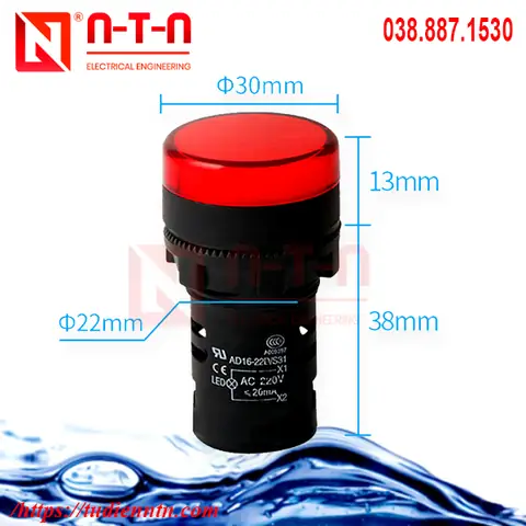 Đèn Báo Tủ Điện 220v Đèn Báo Tủ Điện 220v