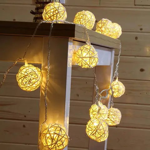 Đèn Cầu Mây Trang Trí Đèn Cầu Mây Trang Trí