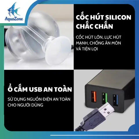 Đèn Chiếu Bể Cá Mini Đèn Chiếu Bể Cá Mini