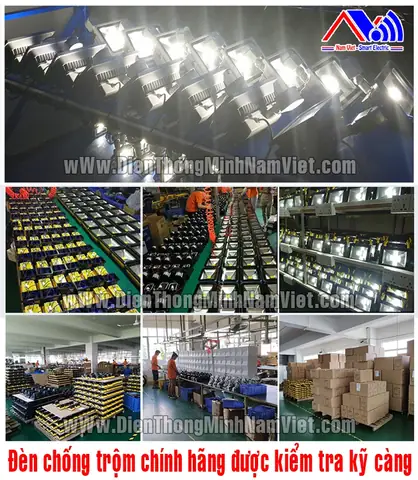 Đèn Chống Trộm Thông Minh