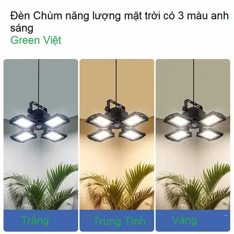 Đèn Chùm Năng Lượng Mặt Trời