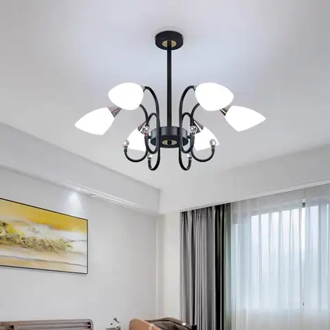 Đèn Chùm Phòng Khách Cũ