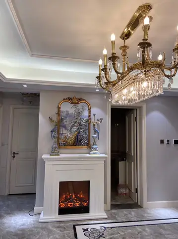 Đèn Giả Lửa Lò Sưởi