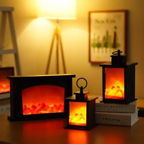 Đèn Giả Lửa Lò Sưởi