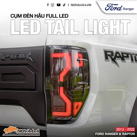 Đèn Hậu Led Ford Ranger Đèn Hậu Led Ford Ranger