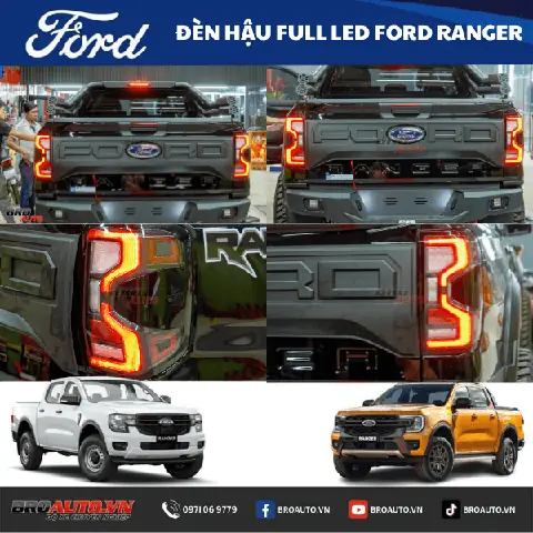 Đèn Hậu Led Ford Ranger Đèn Hậu Led Ford Ranger