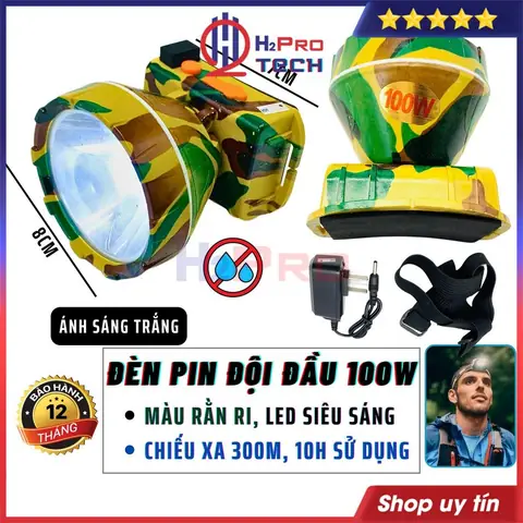 Đèn Pin Đội Đầu 100w