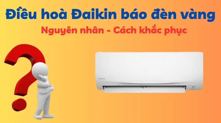 Điều Hoà Báo Đèn Cam
