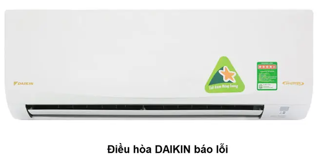 Điều Hoà Đaikin Báo Đèn Vàng
