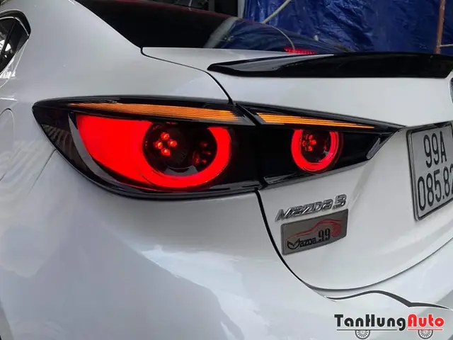Độ Đèn Mazda 3 2018