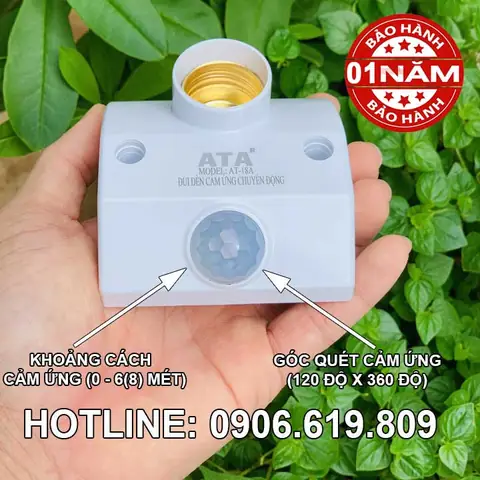 Đuôi Đèn Cảm Ứng Ata