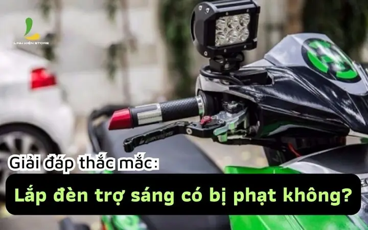 Gắn Đèn L4 Có Bị Phạt Không