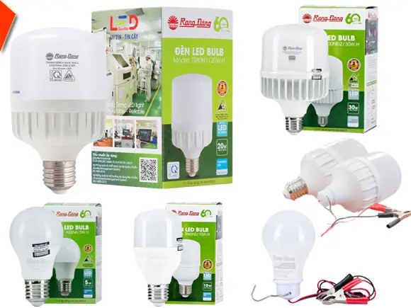 Giá Bóng Đèn Compact Rạng Đông