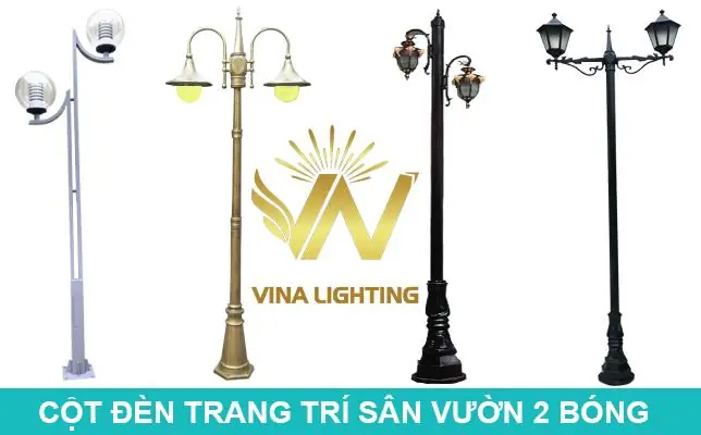 Giá Đèn Trang Trí Sân Vườn