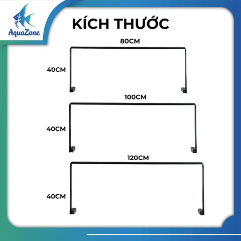 Giá Treo Đèn Kẹp Thành Bể