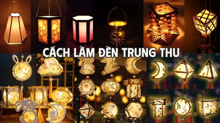 Giấy Bóng Kính Làm Đèn Trung Thu
