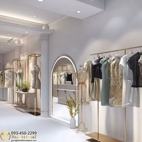 Gương Đèn Led Shop Thời Trang