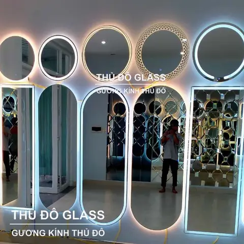 Gương Soi Toàn Thân Có Đèn Giá Rẻ