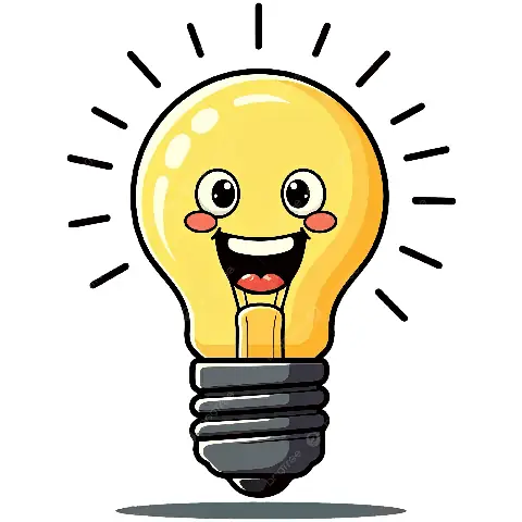 Hình Bóng Đèn Hoạt Hình