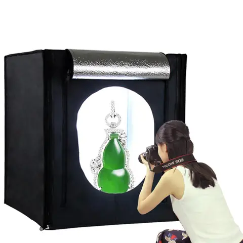 Hộp Chụp Sản Phẩm Có Đèn Led 40x40cm
