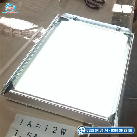 Hộp Đèn Khung Nhôm Bật Nắp