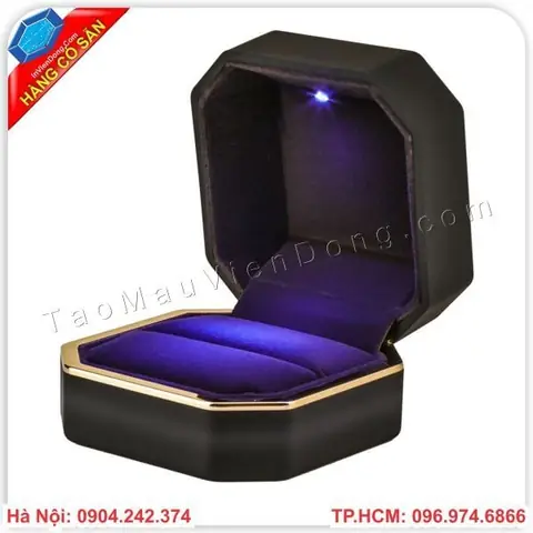Hộp Đựng Nhẫn Có Đèn Led