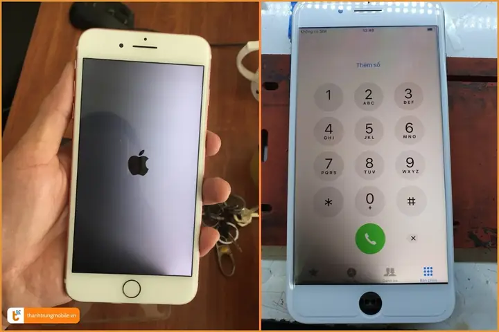 Iphone 6 Plus Mất Nửa Đèn Màn Hình