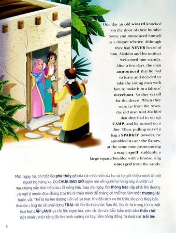 Kể Chuyện Aladin Và Cây Đèn Thần