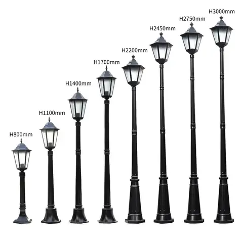 Kích Thước Cột Đèn Đường