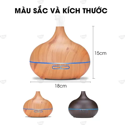 Kích Thước Đèn Xông Tinh Dầu