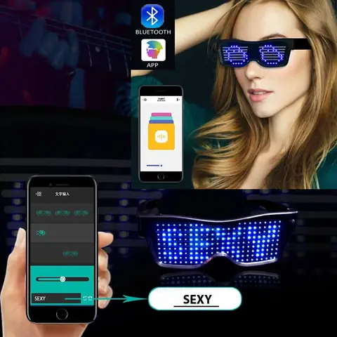 Kính Đèn Led Kết Nối Bluetooth