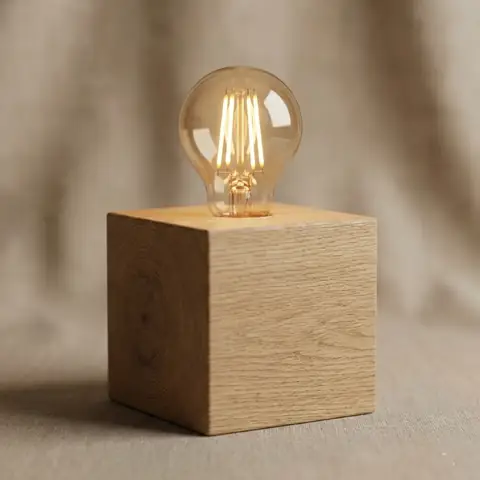 Làm Đèn Ngủ Bằng Gỗ