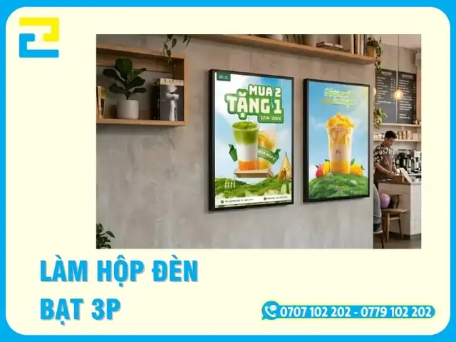 Làm Hộp Đèn Quảng Cáo Tphcm