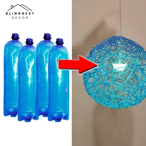 Làm Lồng Đèn Bằng Chai Nước Ngọt