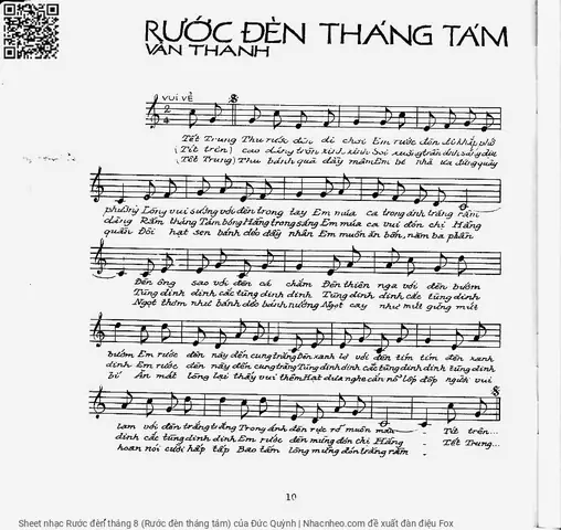 Liên Khúc Rước Đèn Tháng Tám