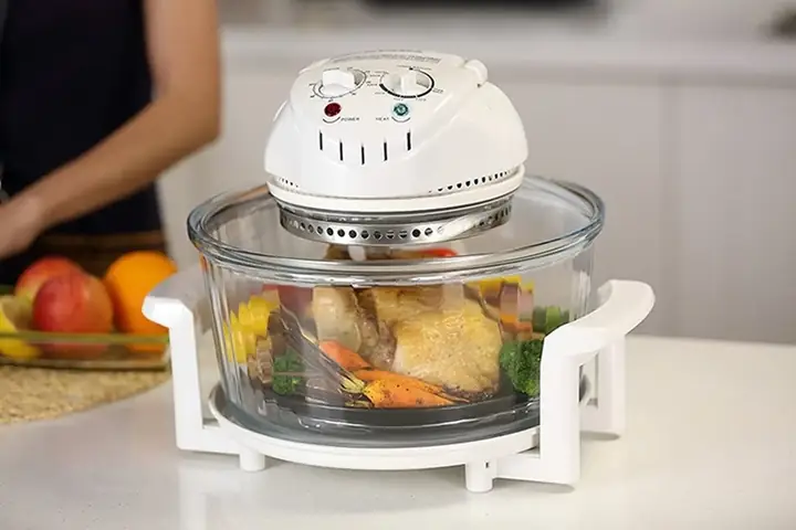 Lò Nướng Thủy Tinh Không Sáng Đèn