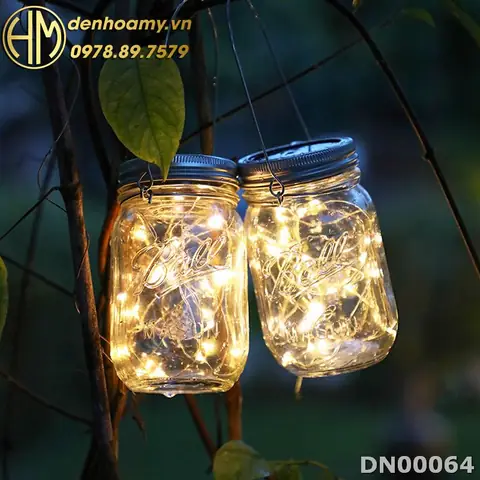 Lọ Thủy Tinh Đèn Led