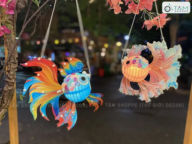 Lồng Đèn Cá Chép Đẹp