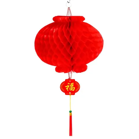 Lồng Đèn Giấy Màu Đỏ