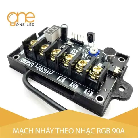 Mạch Đèn Chớp Theo Nhạc