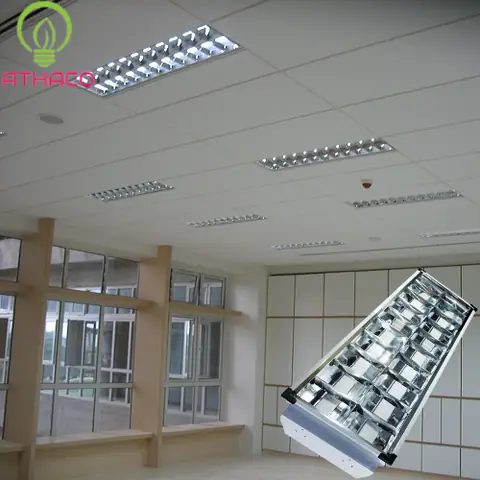 Máng Đèn Âm Trần 2 Bóng