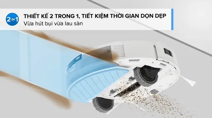 Máy Hút Bụi Báo Đèn Đỏ
