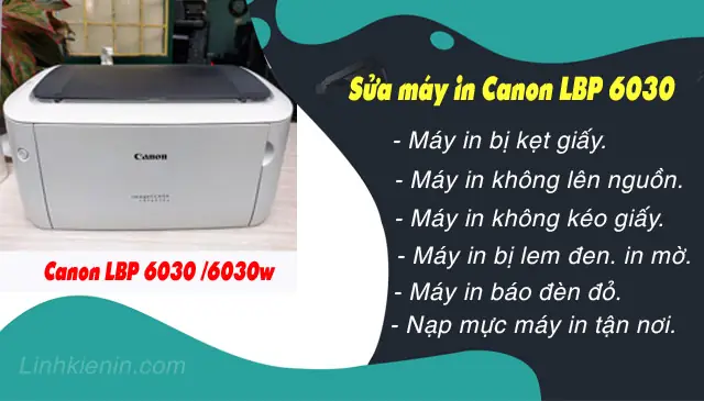 Máy In Canon 251dw Báo Đèn Đỏ