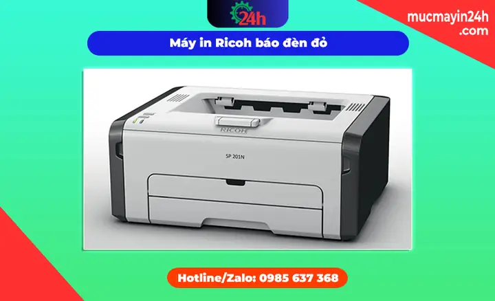Máy In Ricoh Sp 325dnw Báo Đèn Đỏ